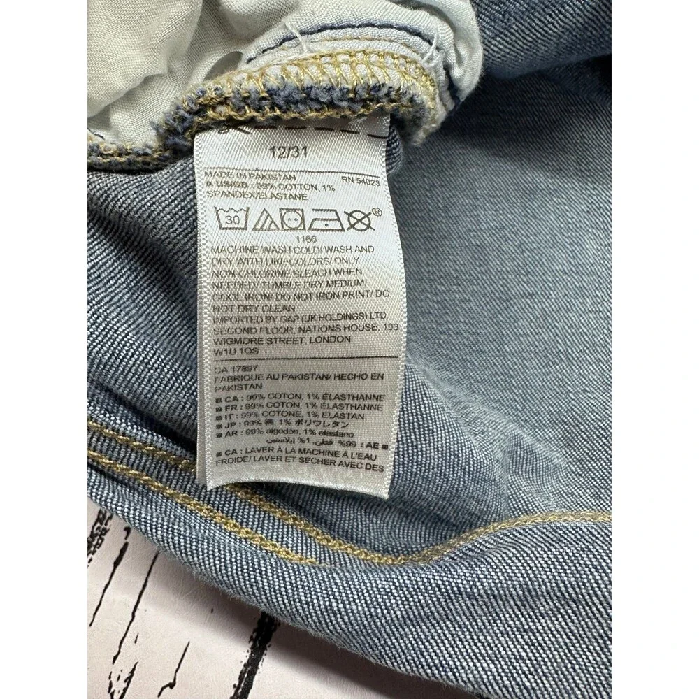 GAP Denim Cuffed Shorts
